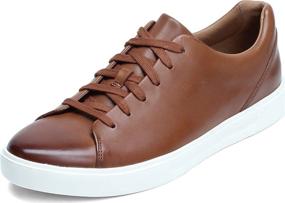 img 4 attached to CLARKS Mens Costa Black Leather: Sleek & Stylish Footwear for Men