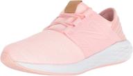 👟 new balance little girls' fresh running shoes logo