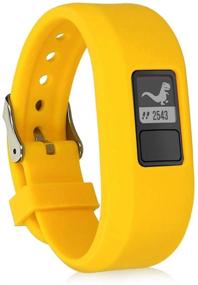 img 2 attached to Kwmobile Watch Strap Set Compatible With Garmin Vivofit Jr Wearable Technology