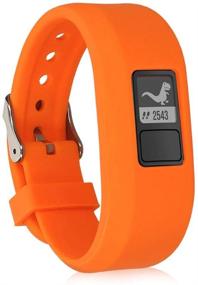 img 3 attached to Kwmobile Watch Strap Set Compatible With Garmin Vivofit Jr Wearable Technology