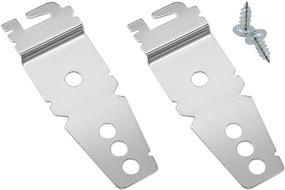 img 2 attached to 🔧 Dishwasher Mounting Bracket Side Kit with Screws - Ultra Durable Replacement for Whirlpool Ken-more Amana Dishwasher: 8212560, 8269145 (Replaces 1201084, AP3953705, PS1487167, EAP1487167) by Beaquicy