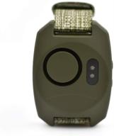 🕒 olive green myprincess portable wristwatch alarm for personal self-defense logo