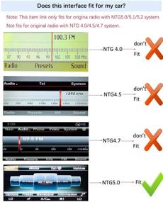 img 3 attached to 🚗 Улучшите свой опыт работы с Mercedes NTG5.0 с помощью набора обновления для беспроводной Carplay от Road Top - поддерживает Android Auto, Mirrorlink и камеру заднего вида для моделей W205 2015-2018 C GLC CLA GLA Class.