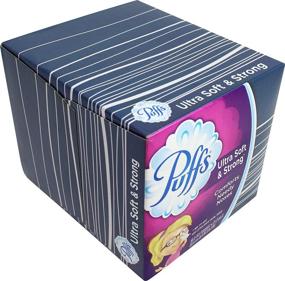 img 3 attached to Puffs Ultra Soft Non-Lotion Tissue - 6 Boxes of 56 2-Ply Tissues: Gentle, Absorbent & Skin-Friendly!