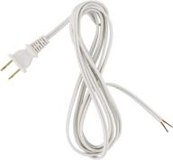 versatile 8-foot white lamp electrical cord for diy projects and crafts логотип