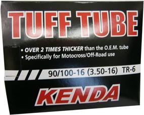 img 1 attached to 🏍️ Kenda Heavy Duty Motorcycle Tube - 90/100-16 (3.50-16) TR-6