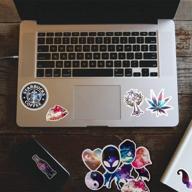 🌌 harajuku galaxy stickers pack 100pcs: the perfect decal graffiti set for laptop, motorcycle, bicycle, luggage, skateboard, and water bottles logo