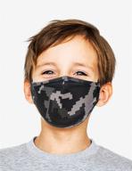 🏻 fydelity-kids: breathable face mask comfortably covers children - reusable fabric for maximum comfort logo