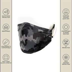 img 2 attached to 🏻 Fydelity-Kids: Breathable Face Mask Comfortably Covers Children - Reusable Fabric for Maximum Comfort