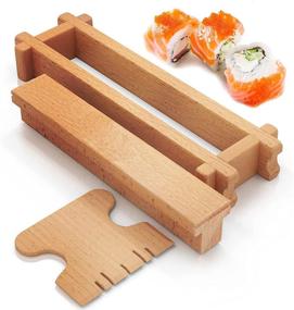 img 3 attached to Sushi Roll Starter Kit - 11-Inch for Easy Rolling