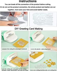 img 1 attached to ❄️ Snowflake Frame Metal Cutting Die Cuts - DIY Crafts for Embossing, Scrapbooking, and Card Making