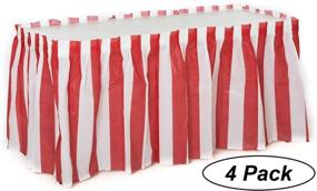 img 2 attached to 🎉 Celebrate with Striped Carnival Circus Decorations: Oojami Delights!