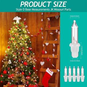 img 3 attached to Upgrade to LED Christmas Lights - Mudder Christmas Incandescent Light Alternatives