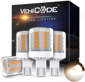 img 4 attached to VehiCode Soft Warm White LED Bulb Kit - Ideal Interior Dome Light Replacement for RVs, Trailers, Boats (4 Pack)