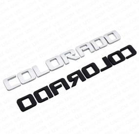 img 1 attached to Colorado Tailgate Nameplate Replacement CHEVROLET Exterior Accessories in Emblems