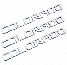 img 3 attached to Colorado Tailgate Nameplate Replacement CHEVROLET Exterior Accessories in Emblems