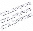 colorado tailgate nameplate replacement chevrolet exterior accessories in emblems logo