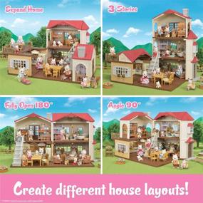 img 2 attached to 🏡 Explore the Delightful Calico Critters Roof Country Home Dolls & Accessories