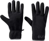 black jack wolfskin unisex-adult artist ecosphere glove, size m logo