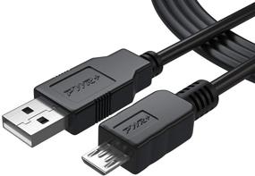 img 4 attached to Провод USB для зарядки контроллера Sony PS4 длиной 6 футов: Кабель для синхронизации данных джойстика Playstation 4 Wireless Dualshock CUH-ZCT1U CUH-ZCT2U