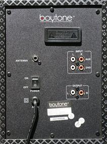 img 1 attached to 🔊 Boytone BT-210FB Беспроводная блутуз-стереоаудиоколонка с мощным звуком, басс-системой, чистым звуком и FM-радио, пультом ДУ, портом Aux-In, USB/SD, для телефонов, ноутбуков, черная, 30Вт