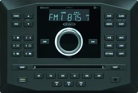 img 4 attached to Jensen JWM62A AM FM DVD CD USB AUX App Ready Bluetooth Wallmount Stereo with App Control, 3-Speaker Zones 8 Speaker Output 8X 6 Watt, Bluetooth Audio Receiver and Controller (A2DP AVRCP)