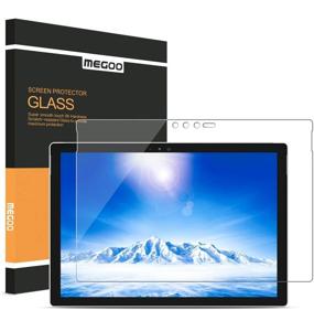 img 4 attached to 🔒 Premium Megoo Screen Protector for Surface Pro 6 12.3 Inch - Tempered Glass, Scratch-Resistant & Easy Installation - Compatible with Surface Pro 5 & Pro 4