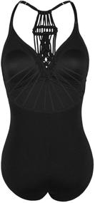 img 2 attached to Купальники Firpearl Macrame Control Swimwear для женщин, одежда в категории Купальники и накидки