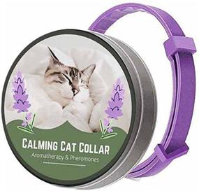 img 4 attached to Cat Calming Collar: Reduce Stress & Anxiety with Pheromones - A Portable Solution for Travel and Relaxation