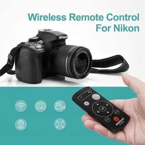 img 3 attached to 📷 AODELAN Wireless Shutter Release Camera Remote for Nikon COOLPIX B600, A1000, P1000, Z50, P950: The Perfect Replacement for Nikon ML-L7