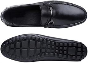 img 3 attached to Madany Driving Moccasin Loafers Classic Men's Shoes for Loafers & Slip-Ons
