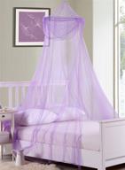 🧚 enchanting fantasy kids raisinette collapsible hoop sheer bed canopy: add a magical touch to your child's room! logo