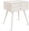 kate laurel finco nightstand drawers furniture for accent furniture logo