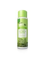 🌿 yes to tea tree scalp relief soothing shampoo 12 fl oz for dry and itchy scalps - calming and soothing itchy scalp with tea tree oil, sage oil, salicylic acid, and 97% natural ingredients logo