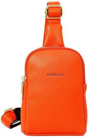 img 4 attached to 🎒 AomiduoLeather Backpack – The Ultimate Multipurpose Crossbody Shoulder Women's Handbags & Wallets for Fashionable and Functional Backpacks