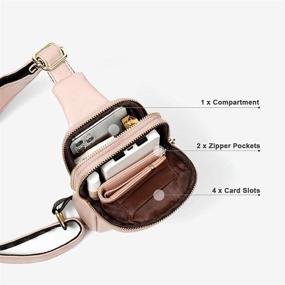 img 3 attached to 🎒 AomiduoLeather Backpack – The Ultimate Multipurpose Crossbody Shoulder Women's Handbags & Wallets for Fashionable and Functional Backpacks