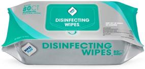 img 1 attached to 🧻 WipesPlus Disinfecting Wipes - 320 Total Wipes - 4 Packs of 80 Industrial Strength Sanitizing Wipes - 80 Disinfectant Wipes per Pack - Made in USA