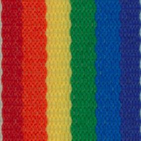 img 1 attached to Offray Rainbow Ribbon 8 Inch 9 Feet