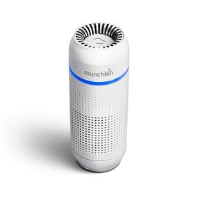 img 3 attached to Munchkin Portable Air Purifier: Advanced 4-Stage True HEPA Filtration System, Eliminates 99.7% of Micro-Pollutants on the Go!