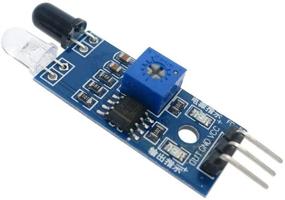 img 3 attached to Infrared Reflective Photoelectric Obstacle Avoidance Sensor by HiLetgo