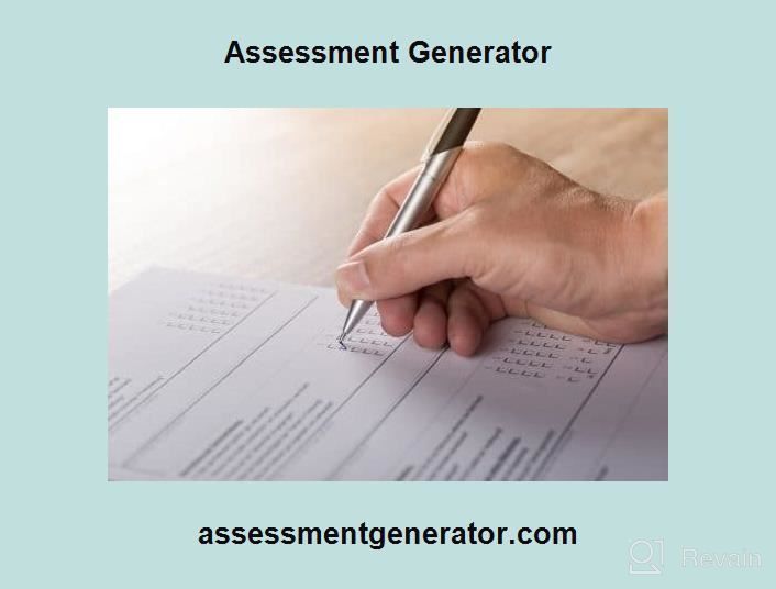 img 1 attached to Assessment Generator review by Gabriel Rosenberg