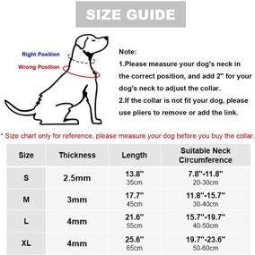 img 2 attached to 🐶 Mayerzon Prong Collar: Reflective Pinch Training Collar with Quick Release Buckle for Dogs