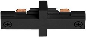 img 2 attached to Juno Lighting Group R23BL Miniature Straight Connector - Black, 1 Volts: Versatile and Efficient Lighting Solution