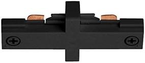 img 3 attached to Juno Lighting Group R23BL Miniature Straight Connector - Black, 1 Volts: Versatile and Efficient Lighting Solution