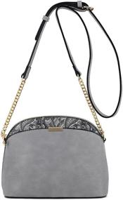 img 3 attached to Lightweight Paisley Accent Small Crossbody Women's Handbags & Wallets