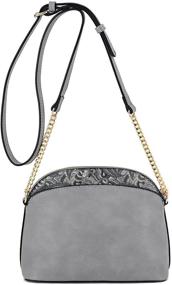 img 1 attached to Lightweight Paisley Accent Small Crossbody Women's Handbags & Wallets