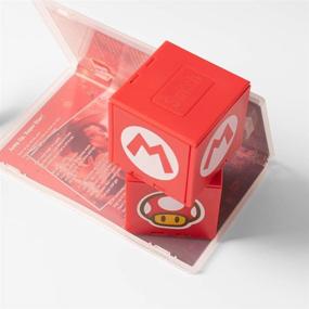 img 2 attached to 🎮 Nintendo Switch Game Card Case - NA ZELDIOC Storage Box with 16 Slots for Mario RED Nintendo Switch Games