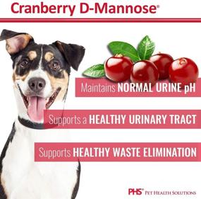 img 3 attached to 🐾 PHS Cranberry D-Mannose Urinary Tract Support Supplement for Cats and Dogs - Bladder and UT Health - Made in USA - 120 Soft Chews