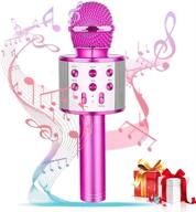 🎤 children's birthday wireless bluetooth microphone logo