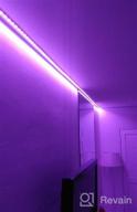 картинка 1 прикреплена к отзыву Tenmiro 65.6ft RGB 5050 LED Light Strips - Ultra Long Color Changing LED Lights Kit with 44 Keys IR Remote for Bedroom, Kitchen, and Home Decoration от Jennifer Roberts